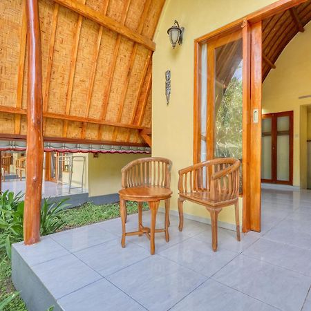 Maharga Bungalows Sakti Bagian luar foto