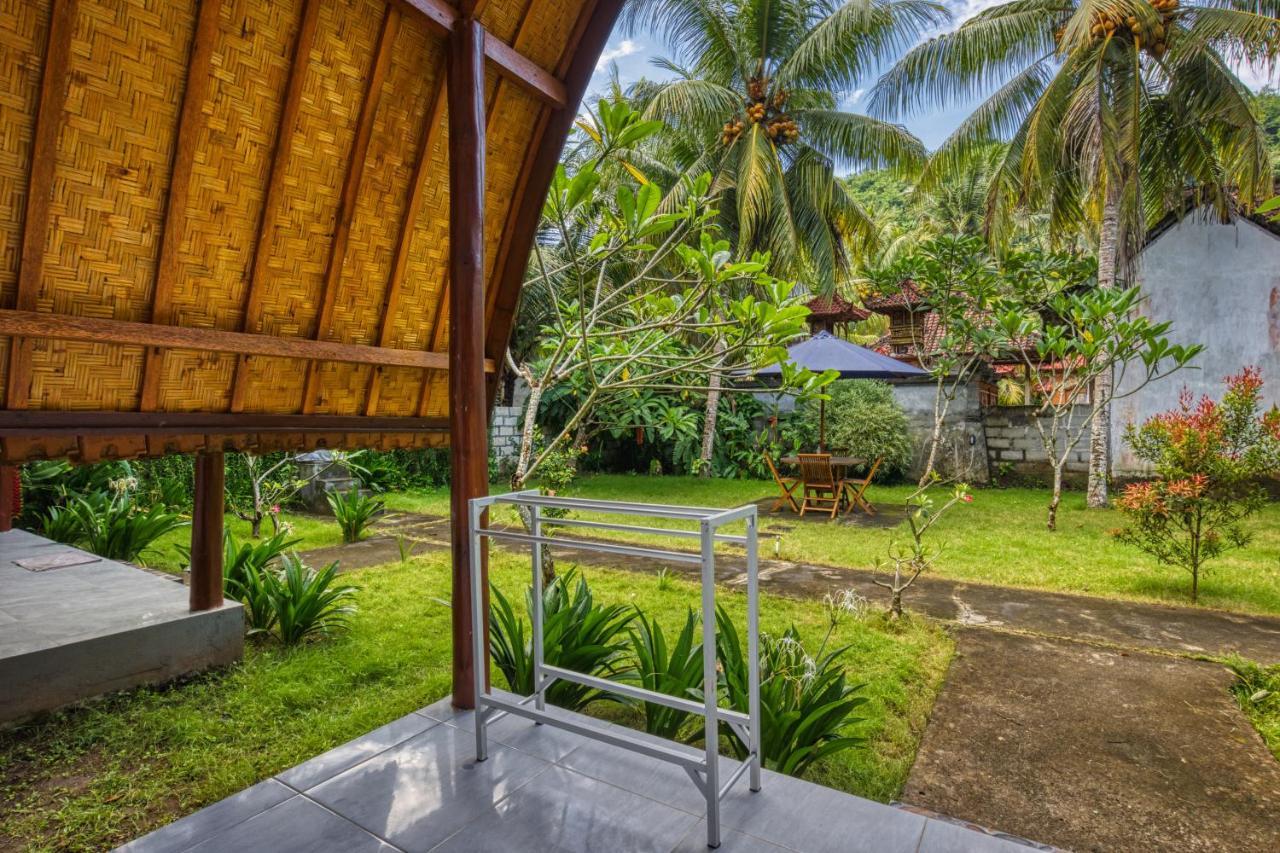 Maharga Bungalows Sakti Bagian luar foto