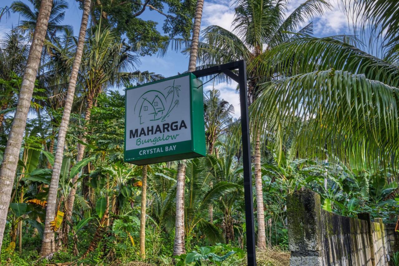 Maharga Bungalows Sakti Bagian luar foto