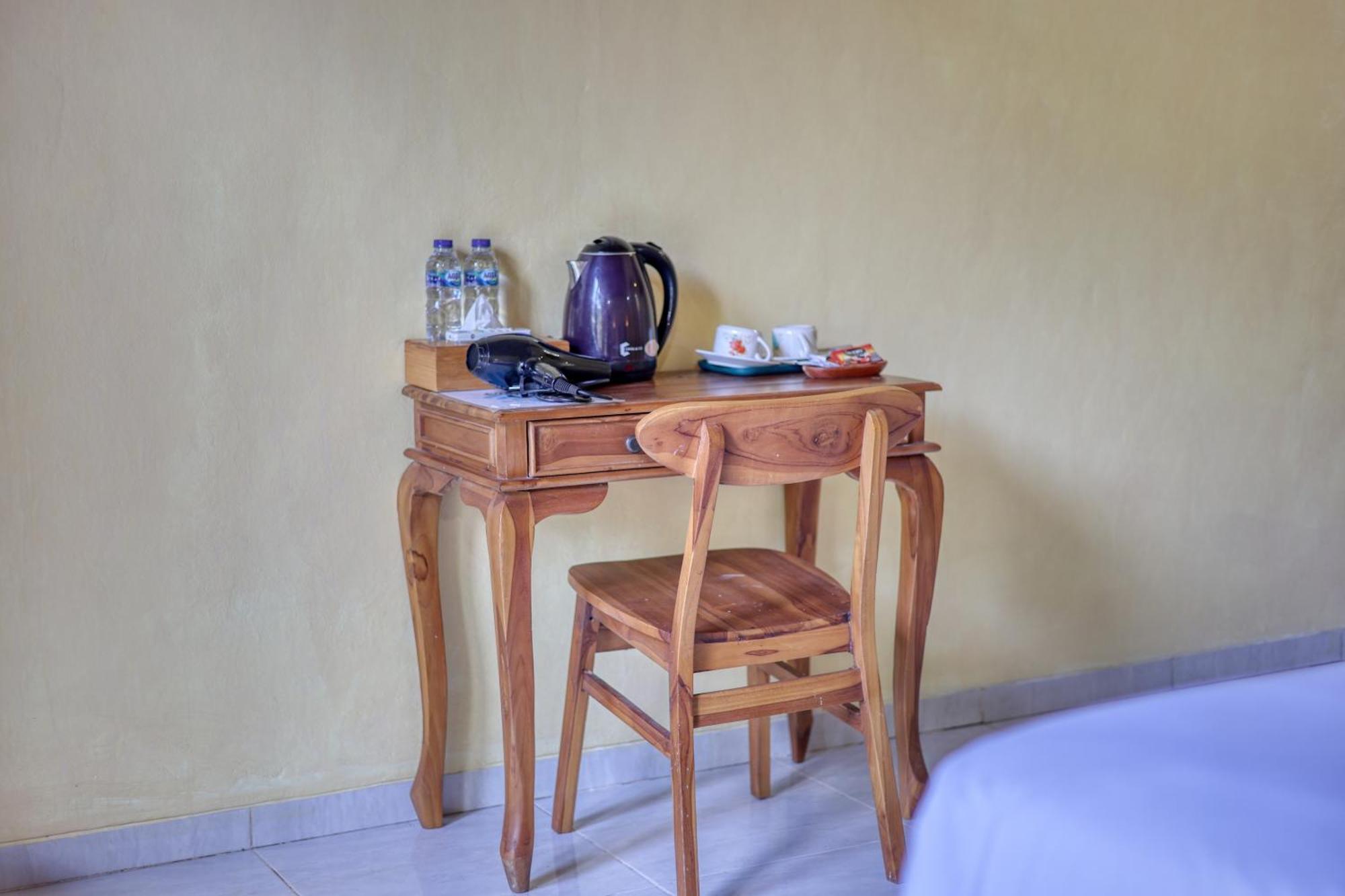Maharga Bungalows Sakti Bagian luar foto
